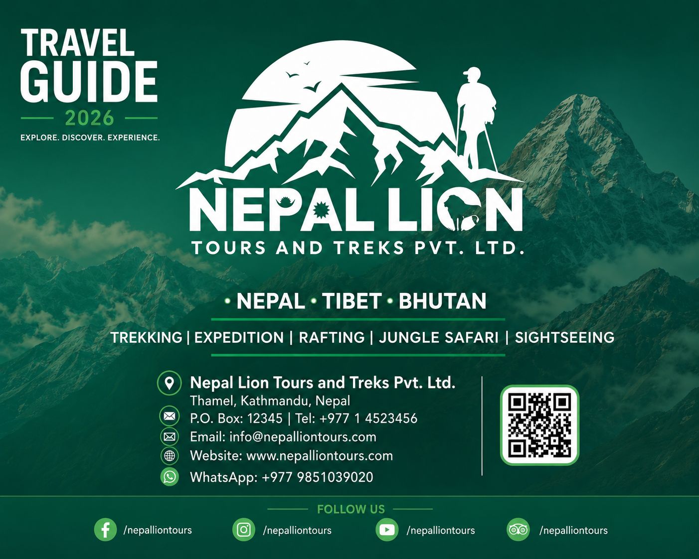 Nepal Travel Guide 2026:- Places to Visit, Trekking, Permits & More